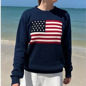 Brandy Melville Flag Sweater